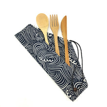 Load image into Gallery viewer, Bamboo Travel Cutlery
