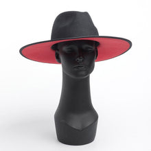 Load image into Gallery viewer, Two Tone Wool Fedora
