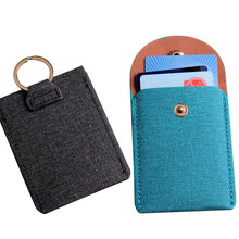 Load image into Gallery viewer, Card Wallet With Keychain
