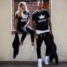 Load image into Gallery viewer, KING QUEEN Couple Tops
