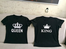 Load image into Gallery viewer, KING QUEEN Couple Tops
