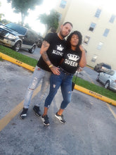 Load image into Gallery viewer, KING QUEEN Couple Tops
