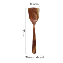 Load image into Gallery viewer, Natural Thailand Teak Wood Kitchen Tool
