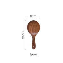 Load image into Gallery viewer, Natural Thailand Teak Wood Kitchen Tool
