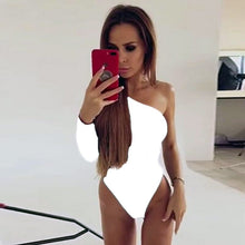 Load image into Gallery viewer, One Shoulder Bodysuit
