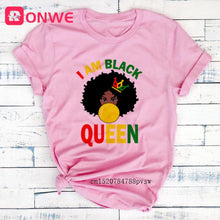 Load image into Gallery viewer, Melanin Queen t-shirt
