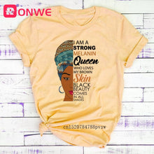 Load image into Gallery viewer, Melanin Queen t-shirt
