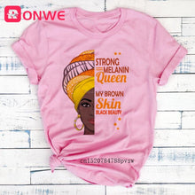 Load image into Gallery viewer, Melanin Queen t-shirt
