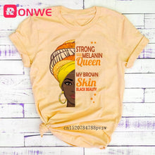 Load image into Gallery viewer, Melanin Queen t-shirt
