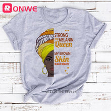 Load image into Gallery viewer, Melanin Queen t-shirt
