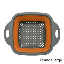 Load image into Gallery viewer, Foldable Silicone Draining  Basket
