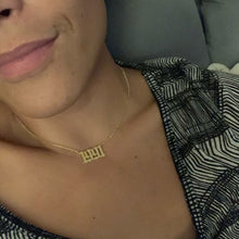 Load image into Gallery viewer, Birth Year Number Necklace
