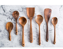 Load image into Gallery viewer, Natural Thailand Teak Wood Kitchen Tool
