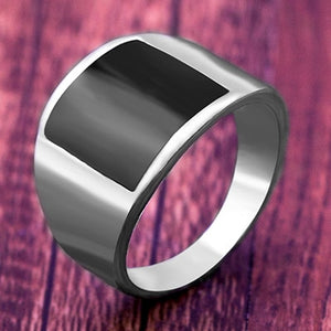 Black Pendant Ring