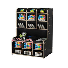Load image into Gallery viewer, Multi-function Wooden Desktop Storage 2.0
