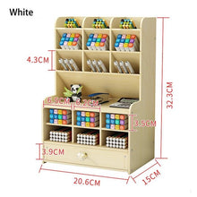 Load image into Gallery viewer, Multi-function Wooden Desktop Storage 2.0

