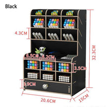 Load image into Gallery viewer, Multi-function Wooden Desktop Storage 2.0
