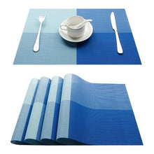 Load image into Gallery viewer, Non-slip washable placemats for dining
