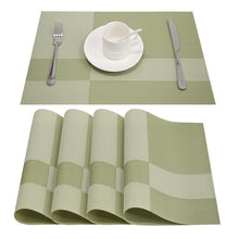 Load image into Gallery viewer, Non-slip washable placemats for dining
