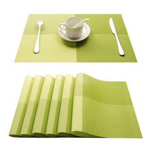 Load image into Gallery viewer, Non-slip washable placemats for dining
