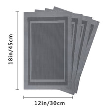 Load image into Gallery viewer, Non-slip washable placemats for dining
