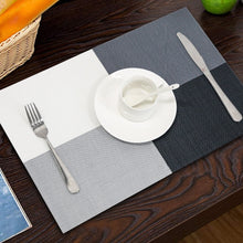 Load image into Gallery viewer, Non-slip washable placemats for dining
