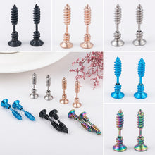 Load image into Gallery viewer, Screw earrings

