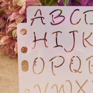 Alphabet Stencil