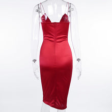 Load image into Gallery viewer, Satin Midi Dresses - Willow
