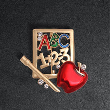 Load image into Gallery viewer, Teacher Brooch
