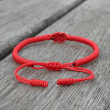 Load image into Gallery viewer, Braided Knot Charm Bracelet
