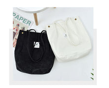 Load image into Gallery viewer, Corduroy Shoulder Bag
