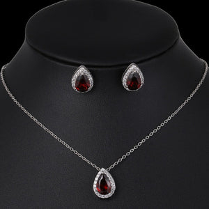 Water Drop Jewelry Set