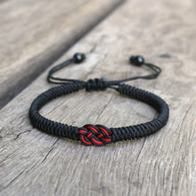 Load image into Gallery viewer, Braided Knot Charm Bracelet
