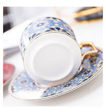 Load image into Gallery viewer, British Style Moroccan Coffee Cup and Saucer
