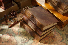 Load image into Gallery viewer, Handmade Leather Book
