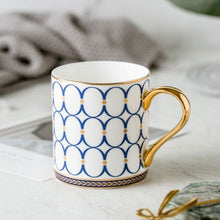Load image into Gallery viewer, British Style Moroccan Coffee Cup and Saucer
